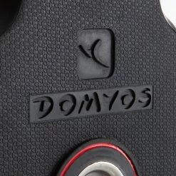 Exercise & Fitness Apparel Domyos, Rubber Weight Training Disc With Handles, 28mm 44lb