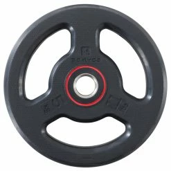 Exercise & Fitness Apparel Domyos 28 Mm Rubber Weight Disc With Handles, 11 Lbs