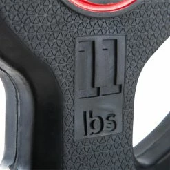 Exercise & Fitness Apparel Domyos 28 Mm Rubber Weight Disc With Handles, 11 Lbs