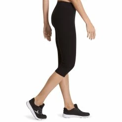 Domyos Women's Gym & Pilates Slim-Fit Cropped Leggings Fit+