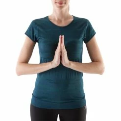 Domyos Women's Yoga Seamless T-Shirt DO NOT PUBLISH