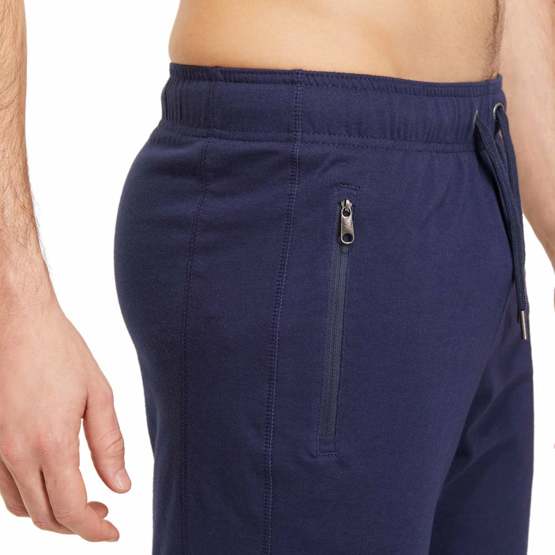 Domyos Slim-Fit Cotton Athletic Shorts, Men's Exercise & Fitness Apparel