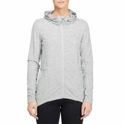 Domyos Women's Gym & Pilates Long Hooded Jacket