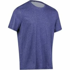 Domyos Nyamba 500, Regular-Fit Pilates And Gentle Gym T-Shirt, Men's Exercise & Fitness Apparel
