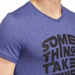 Domyos Men's Gym & Pilates Slim-Fit Cotton T-Shirt