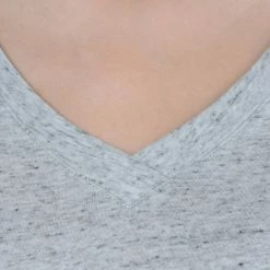 Domyos Short-Sleeve Athletic V-Neck T-Shirt, Women's