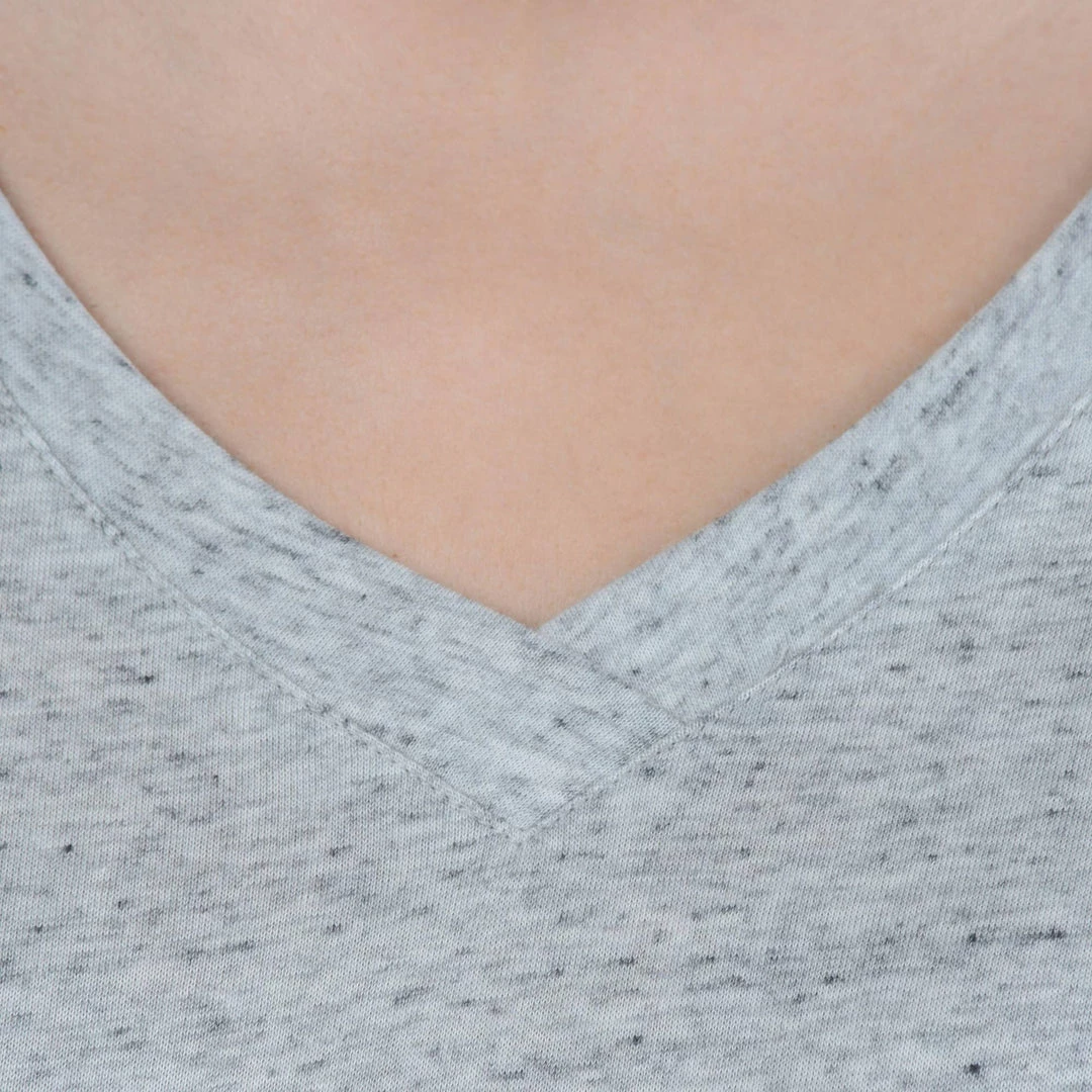 Domyos Short-Sleeve Athletic V-Neck T-Shirt, Women's