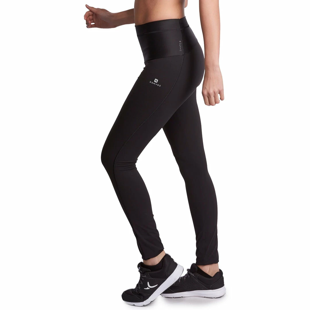 Domyos Exercise & Fitness Apparel Women's Cardio Fitness Flat-Stomach Leggings Shape