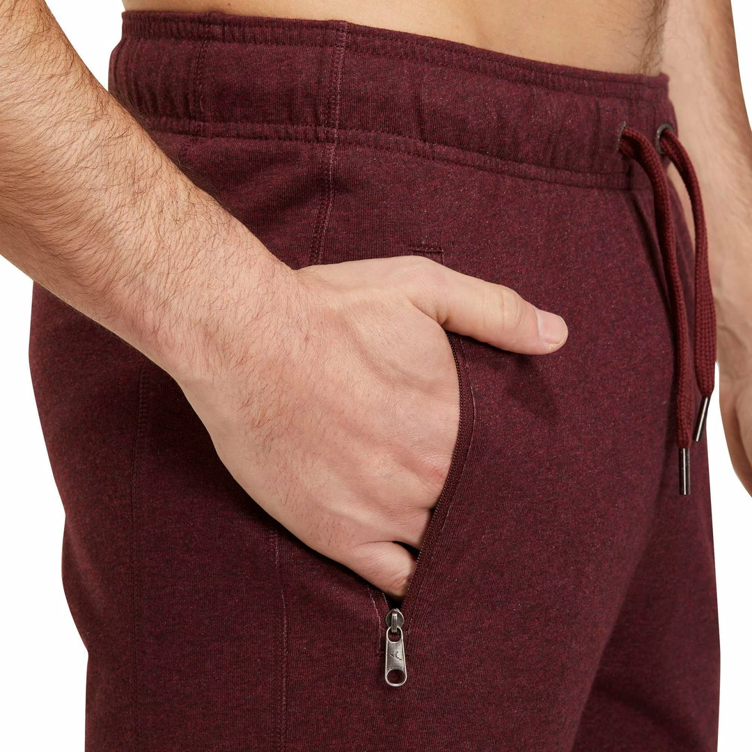 Domyos Slim-Fit Cotton Athletic Shorts, Men's Exercise & Fitness Apparel