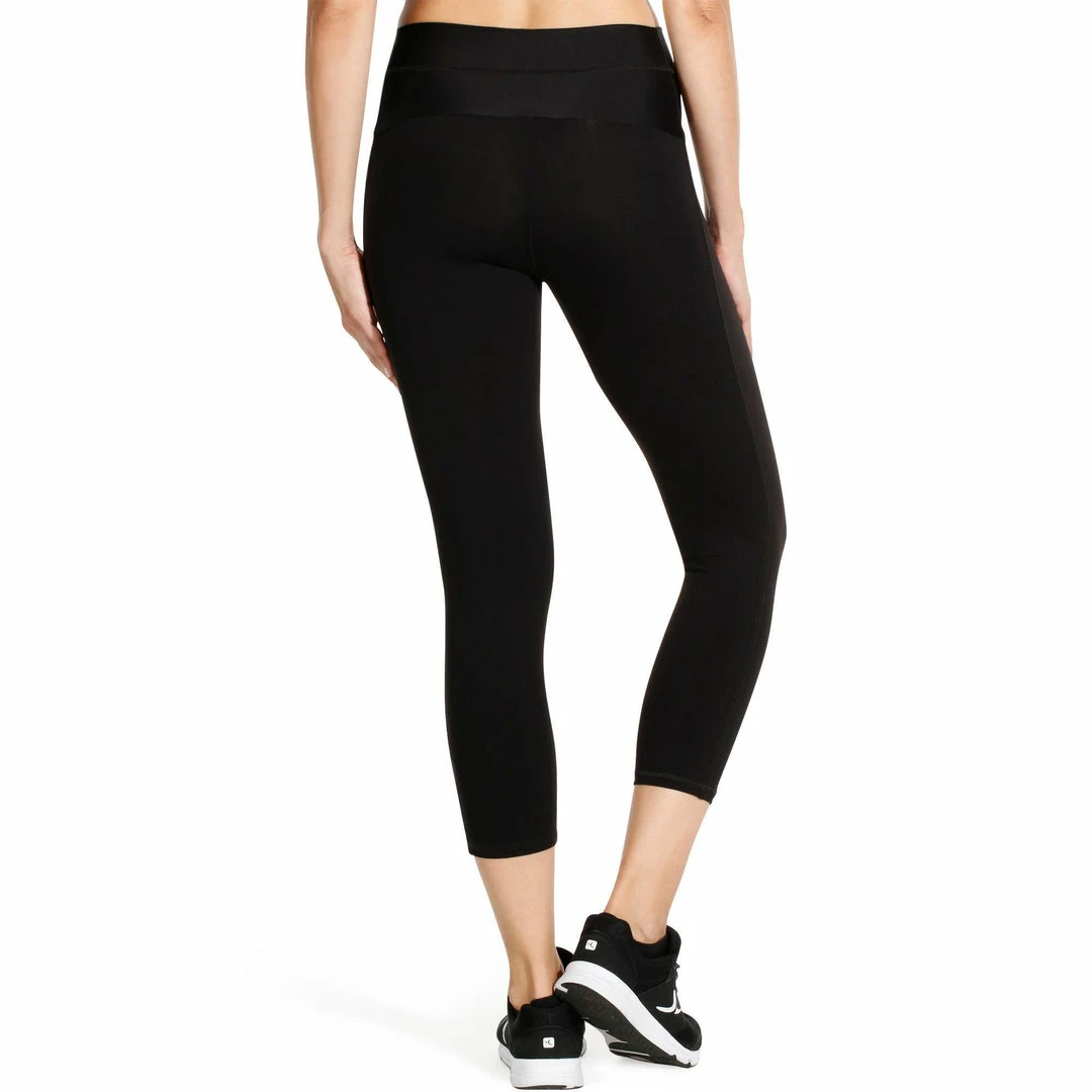 Domyos Women's Cardio Fitness Flat-Stomach 7/8 Leggings Shape Exercise & Fitness Apparel