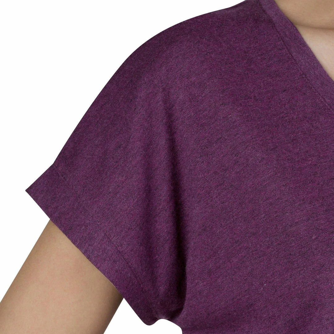 Domyos Short-Sleeve Athletic V-Neck T-Shirt, Women's