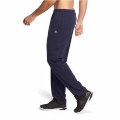 Domyos Men's Gym & Pilates Regular-Fit Jersey Bottoms Exercise & Fitness Apparel