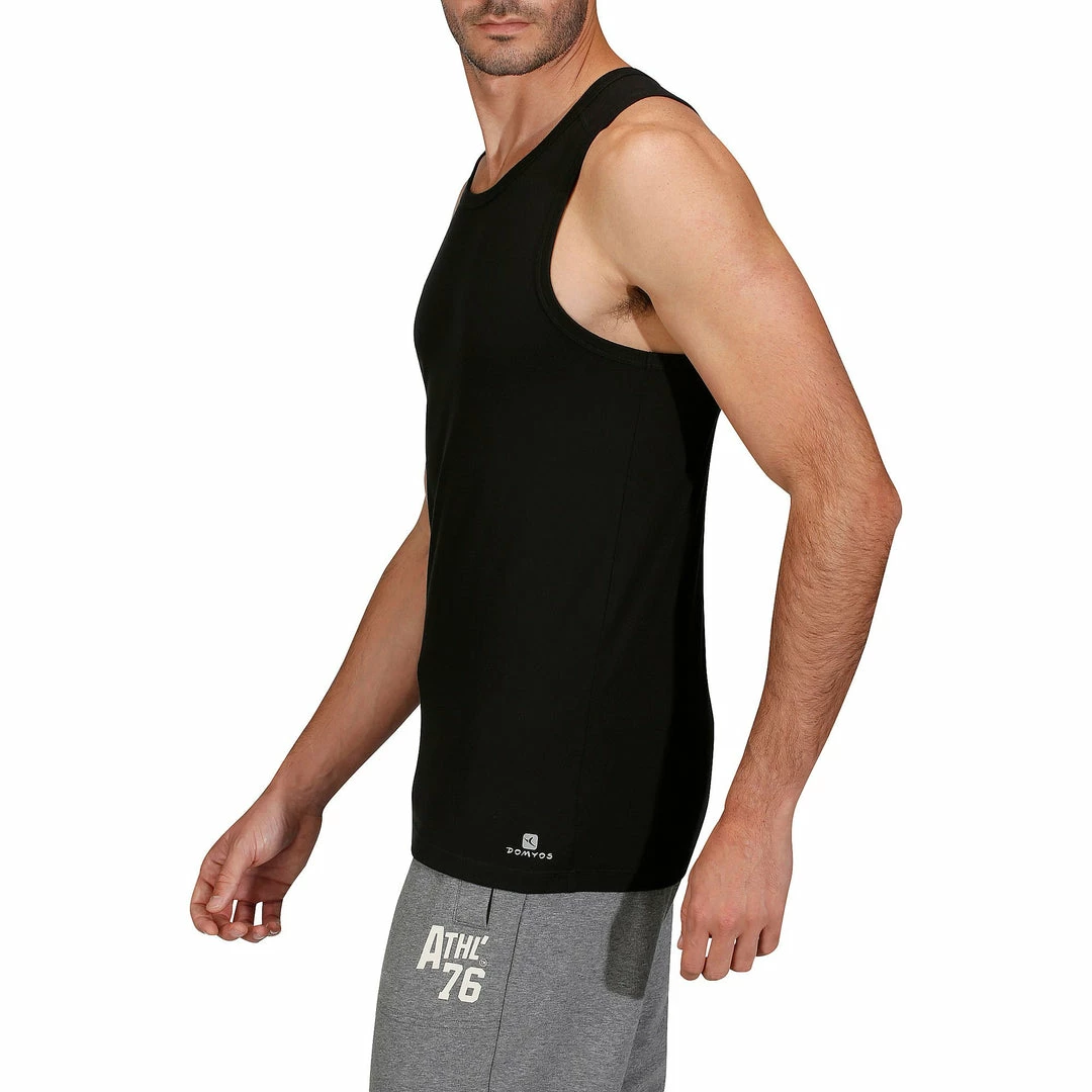 Domyos Exercise & Fitness Apparel Men's Gym & Pilates Tank Top