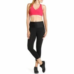 Domyos Women's Cardio Fitness Flat-Stomach 7/8 Leggings Shape Exercise & Fitness Apparel