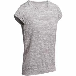 Domyos Women's Yoga Seamless T-Shirt DO NOT PUBLISH