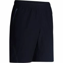 Domyos Men's Cardio Fitness Zip-Pocket Shorts Energy