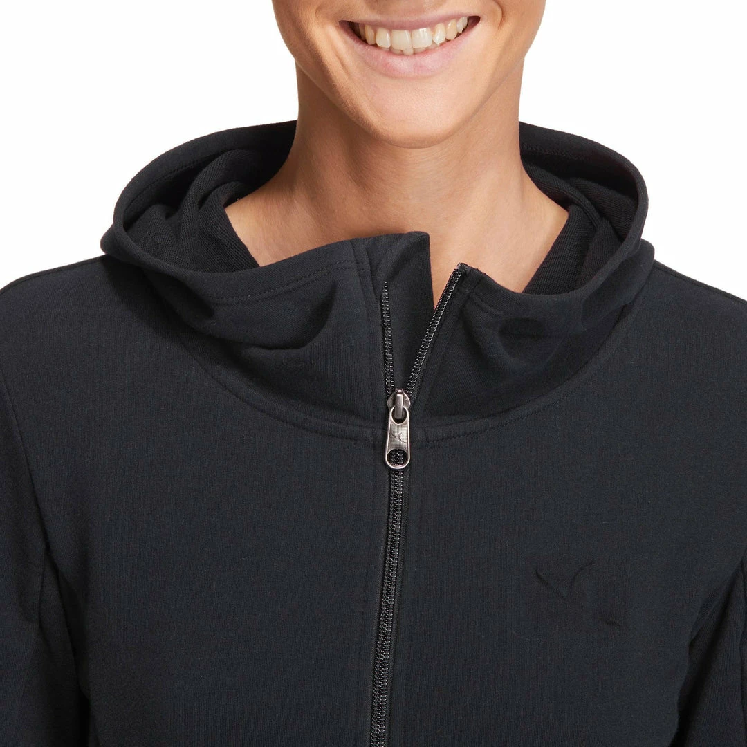 Domyos Women's Gym & Pilates Long Hooded Jacket