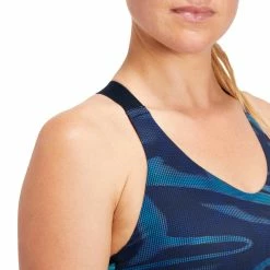 Domyos Exercise & Fitness Apparel Women's Cardio Fitness Zip-Up Bra 500