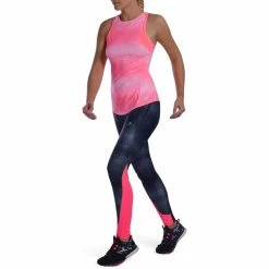 Domyos Exercise & Fitness Apparel Energy+ Women's Breathable Cardio Fitness Leggings - Mottled Black