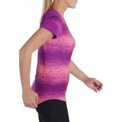 Domyos Exercise & Fitness Apparel Women's Anti-Perspirant Cardio Fitness T-Shirt Energy+