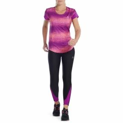 Domyos Exercise & Fitness Apparel Women's Anti-Perspirant Cardio Fitness T-Shirt Energy+