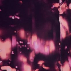 Domyos Exercise & Fitness Apparel Energy Women's Long Cardio Fitness Tank Top - Orange And Black Print