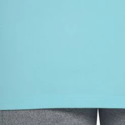 Domyos Exercise & Fitness Apparel Energy Women's Long Cardio Fitness Tank Top - Orange And Black Print