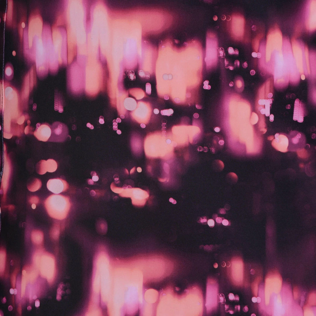 Domyos Exercise & Fitness Apparel Energy Women's Long Cardio Fitness Tank Top - Orange And Black Print