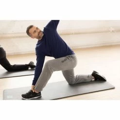 Domyos Men's Gym & Pilates Regular-Fit Comfortable Pants Exercise & Fitness Apparel