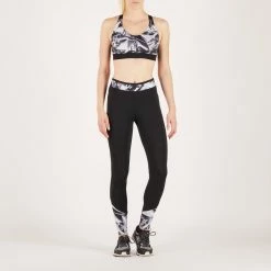 Domyos Exercise & Fitness Apparel Women's Cardio Fitness Zip-Up Bra Energy 500