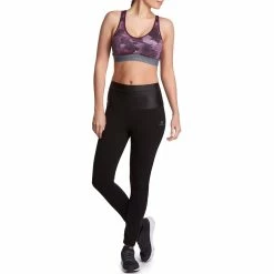 Domyos Exercise & Fitness Apparel Women's Cardio Fitness Flat-Stomach Leggings Shape