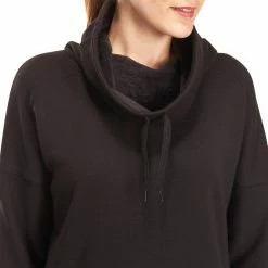 Domyos Women's Yoga Fleece Sweatshirt Cocoon