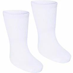 Domyos 100, Mid-Length Gym Socks, Babies', 2-Pack Exercise & Fitness Apparel