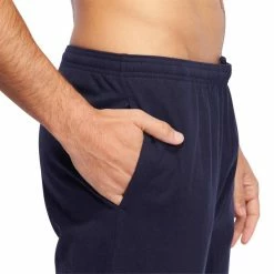 Domyos Men's Gym & Pilates Regular-Fit Jersey Bottoms Exercise & Fitness Apparel