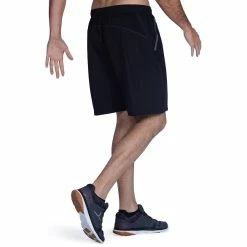 Domyos Men's Cardio Fitness Zip-Pocket Shorts Energy