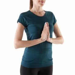 Domyos Women's Yoga Seamless T-Shirt DO NOT PUBLISH