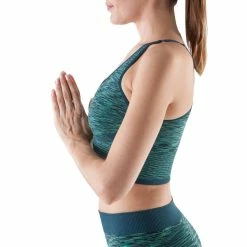 Domyos Yoga Seamless Sports Bra, Women's