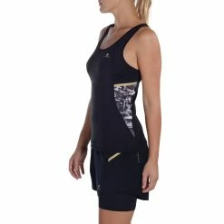 Domyos Women's Cardio Fitness Long Breathable Tank Top Energy Xtreme Exercise & Fitness Apparel