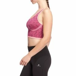 Domyos Yoga Seamless Sports Bra, Women's