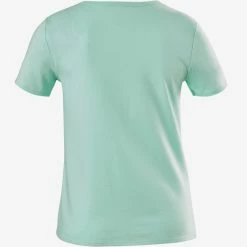 Domyos 100, Recycled Short-Sleeved Gym T-Shirt, Kids' Exercise & Fitness Apparel