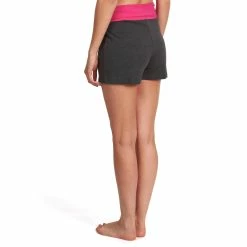 Domyos Women's Organic Cotton Yoga Shorts Exercise & Fitness Apparel