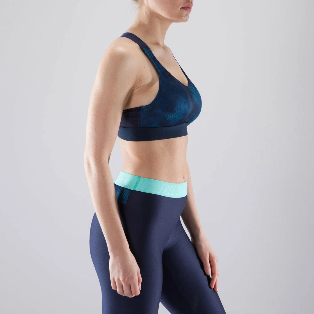 Domyos Women's Cardio Fitness Sports Bra 500 Exercise & Fitness Apparel