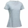 Domyos Exercise & Fitness Apparel Women's Gym & Pilates Regular-Fit Short-Sleeve T-Shirt