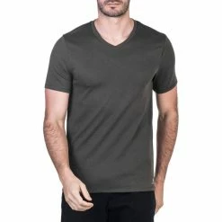 Domyos Men's Gym And Pilates Slim-Fit T-Shirt Exercise & Fitness Apparel