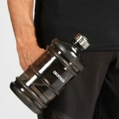 Domyos Big Plastic Water Bottle, 0.6 Gallon Exercise & Fitness Apparel