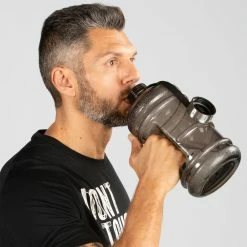 Domyos Big Plastic Water Bottle, 0.6 Gallon Exercise & Fitness Apparel