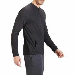 Domyos Gentle Gym And Pilates Hooded Jacket 100