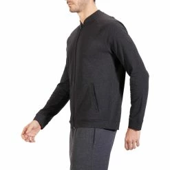 Domyos Gentle Gym And Pilates Hooded Jacket 100