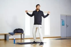 Domyos, Plush-Loop Gym & Pilates Jacket, Men's Exercise & Fitness Apparel