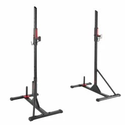 Domyos 100, Adjustable Weight Training Bench And Squat Bar Rack Exercise & Fitness Apparel